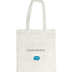 Katoenen tas met opdruk fantastisch