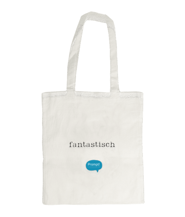 Katoenen tas met opdruk fantastisch
